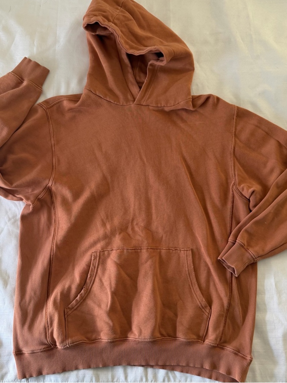 Aerie oversized distressed hoodie size small